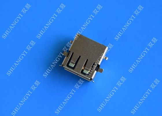 中国 2.0女性USBのタイプ コネクター4 Pinのすくいサーバーのための90度のジャック ソケット サプライヤー