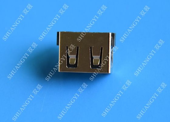 中国 黒4 Pin USB 2.0 PCシステムのための標準的なUSBのコネクターの女性の港のジャック ソケット サプライヤー