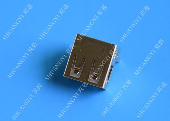 中国 30 MΩの接触抵抗の女性のまっすぐなPin USBの充満コネクター サプライヤー
