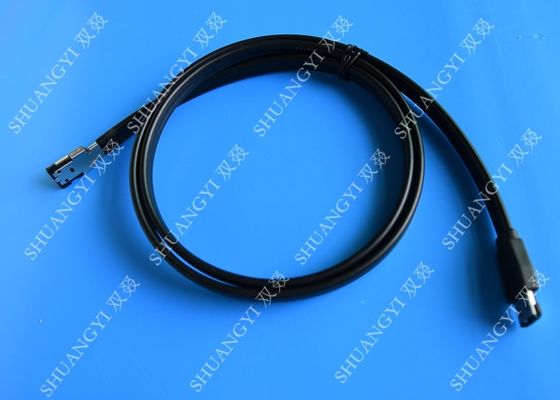 中国 黒7 Pin外的なSATAのケーブル、力のSATAケーブルへのPC PCB ESATA サプライヤー