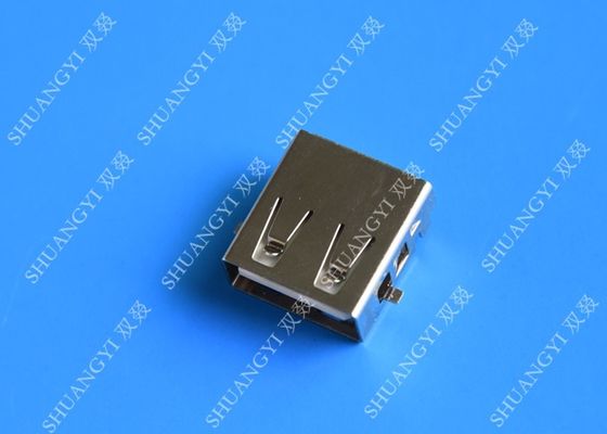 中国 すくい180程度のジャック ソケット4 Pin USBの充満コネクター、15mm USB 2.0の女性タイプ コネクター サプライヤー