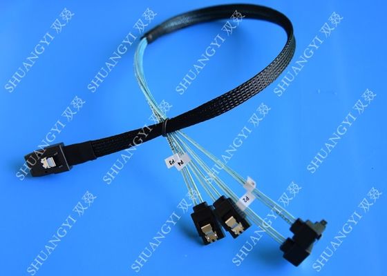 中国 SATAの連続によって付けられるSCSIケーブル500mmへのSFF 8087 30サーバーのためのAWG 28 Pin サプライヤー